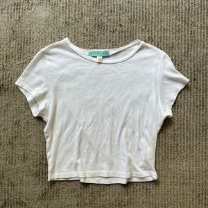 Basic cropped tee